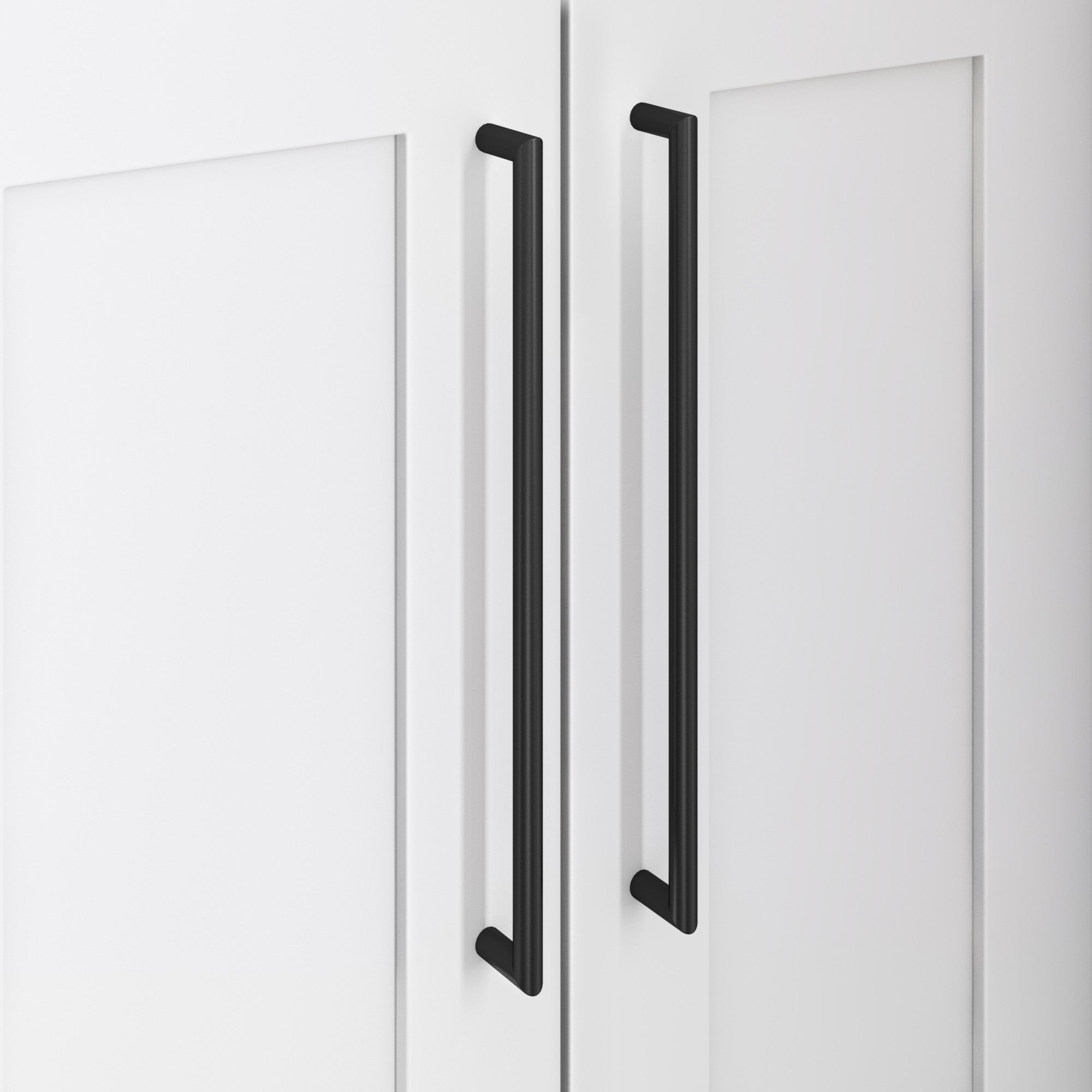 Worldwide Flooring Design Center Kinney Pull 12 Inch (c-c) Flat Black Kinney Pull 12 Inch (c-c) Flat Black Top Knobs Decorative Hardware