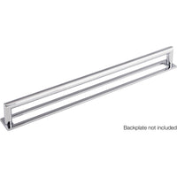 Worldwide Flooring Design Center Kinney Pull 12 Inch (c-c) Polished Chrome Kinney Pull 12 Inch (c-c) Polished Chrome Top Knobs Decorative Hardware