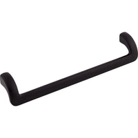 Worldwide Flooring Design Center Kentfield Pull 7 9/16 Inch (c-c) Flat Black Kentfield Pull 7 9/16 Inch (c-c) Flat Black Top Knobs Decorative Hardware