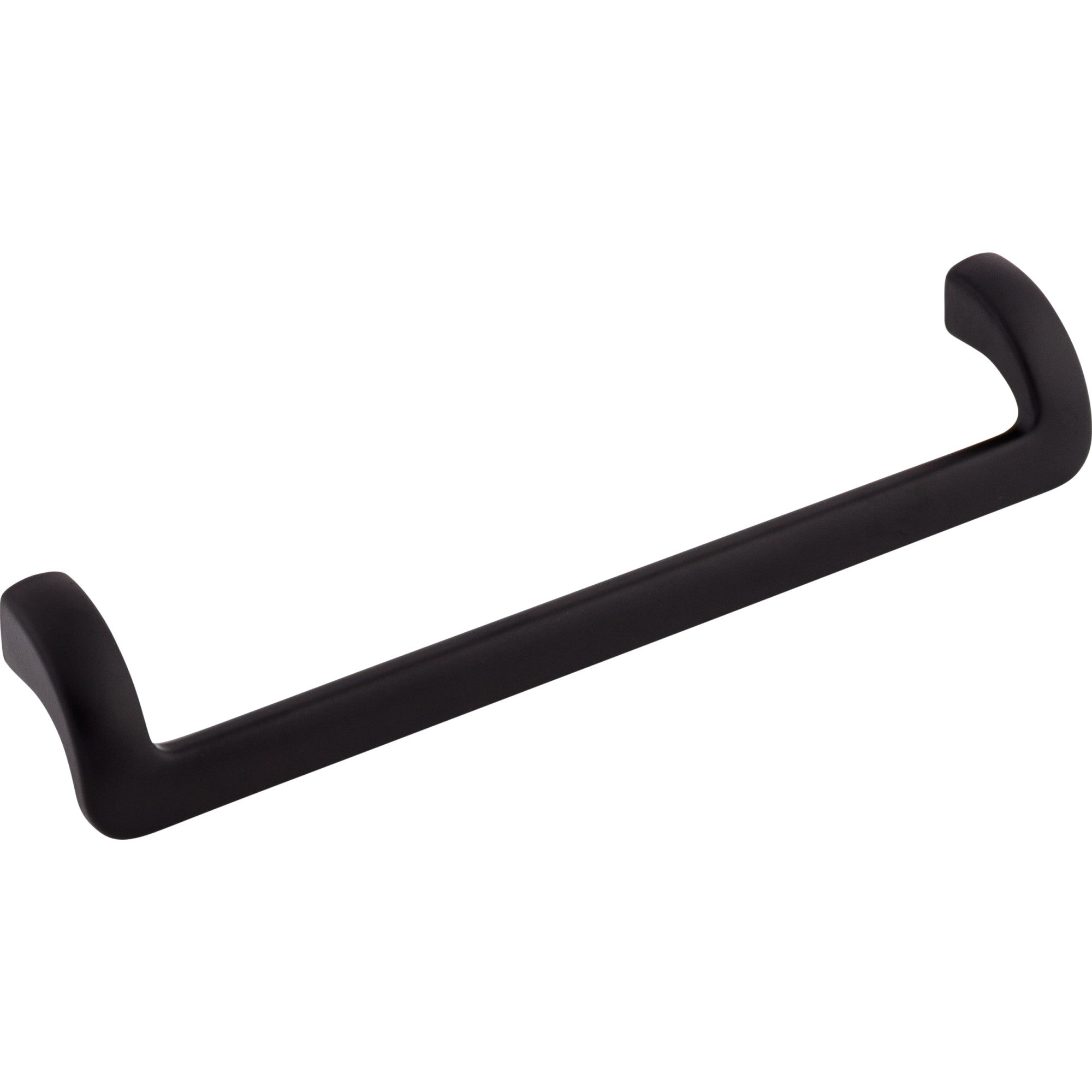 Worldwide Flooring Design Center Kentfield Pull 7 9/16 Inch (c-c) Flat Black Kentfield Pull 7 9/16 Inch (c-c) Flat Black Top Knobs Decorative Hardware