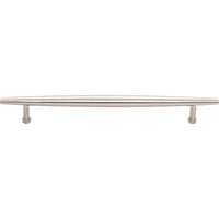 Worldwide Flooring Design Center Allendale Pull 7 9/16 Inch (c-c) Brushed Satin Nickel Allendale Pull 7 9/16 Inch (c-c) Brushed Satin Nickel Top Knobs Decorative Hardware