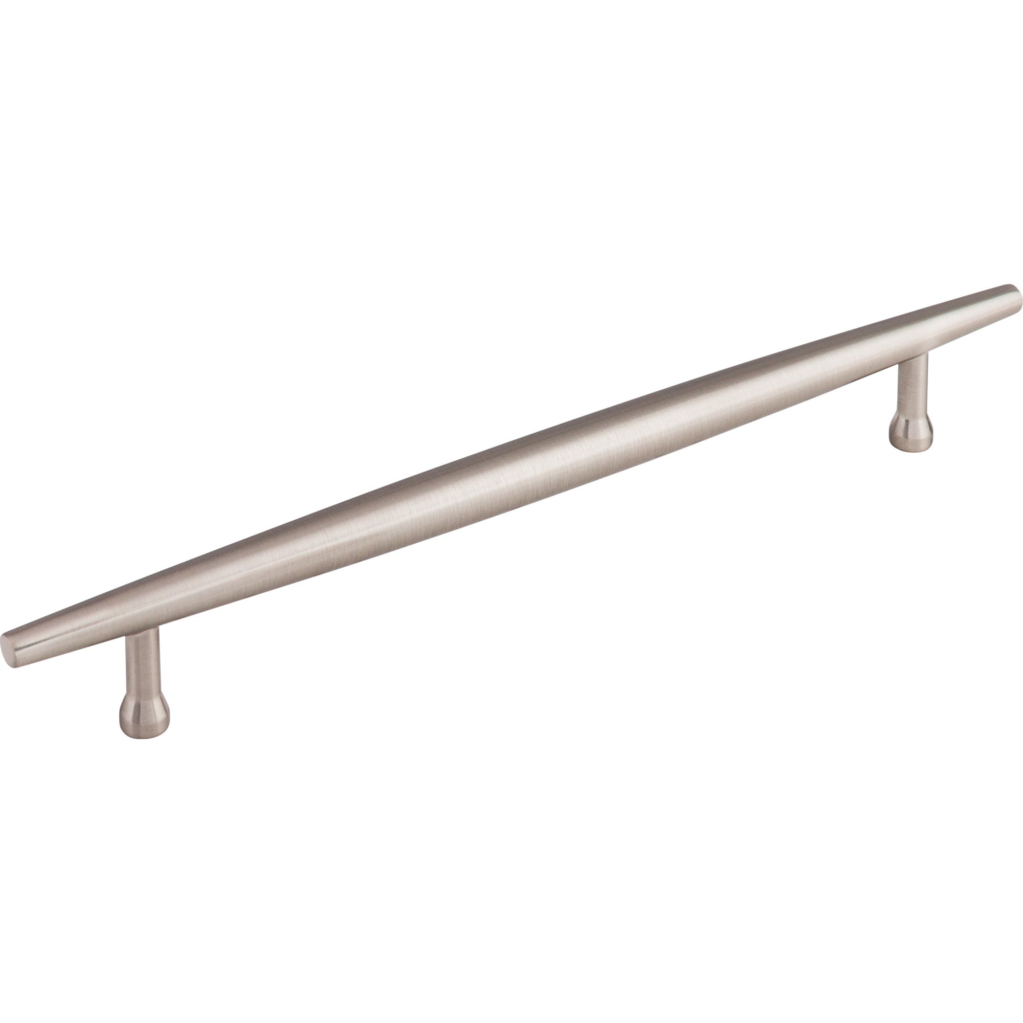 Worldwide Flooring Design Center Allendale Pull 7 9/16 Inch (c-c) Brushed Satin Nickel Allendale Pull 7 9/16 Inch (c-c) Brushed Satin Nickel Top Knobs Decorative Hardware
