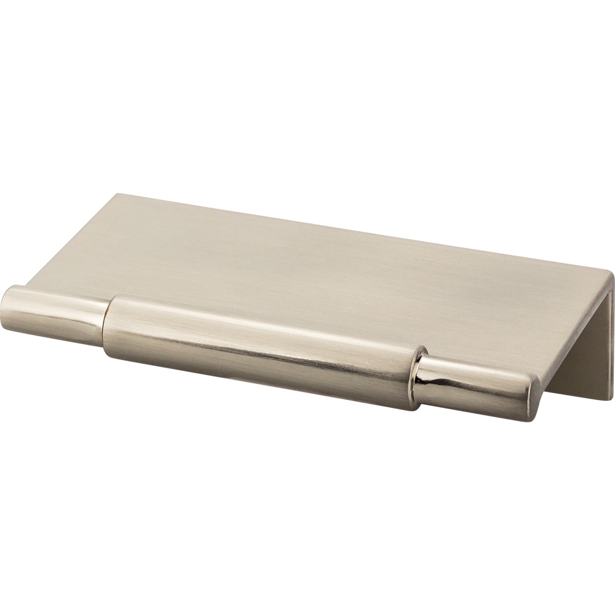 Worldwide Flooring Design Center Crestview Tab Pull 2 Inch (c-c) Brushed Satin Nickel Crestview Tab Pull 2 Inch (c-c) Brushed Satin Nickel Top Knobs Decorative Hardware