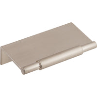 Worldwide Flooring Design Center Crestview Tab Pull 2 Inch (c-c) Brushed Satin Nickel Crestview Tab Pull 2 Inch (c-c) Brushed Satin Nickel Top Knobs Decorative Hardware
