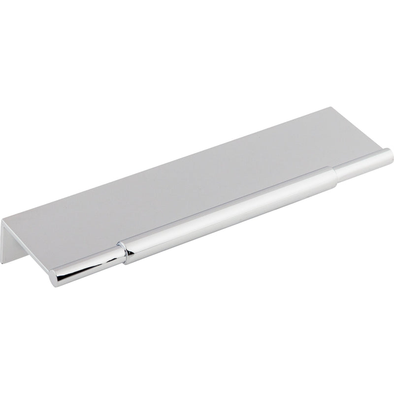 Worldwide Flooring Design Center Crestview Tab Pull 5 Inch (c-c) Polished Chrome Crestview Tab Pull 5 Inch (c-c) Polished Chrome Top Knobs Decorative Hardware