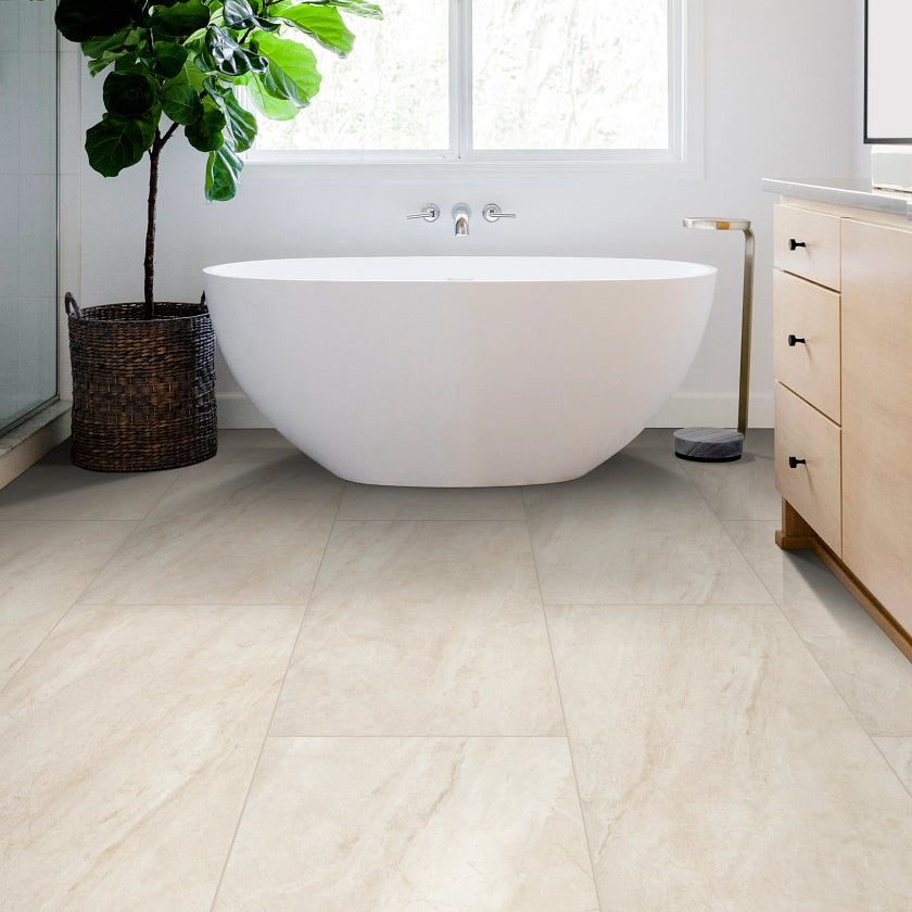 Worldwide Flooring Design Center CORETEC NATURAL OPULA - CITRINE TRAVERTINE  CORETEC Floors