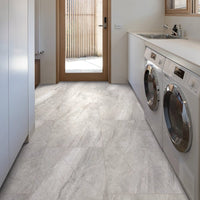 Worldwide Flooring Design Center CORETEC NATURAL OPULA - GRAPHITE TRAVERTINE  CORETEC Floors