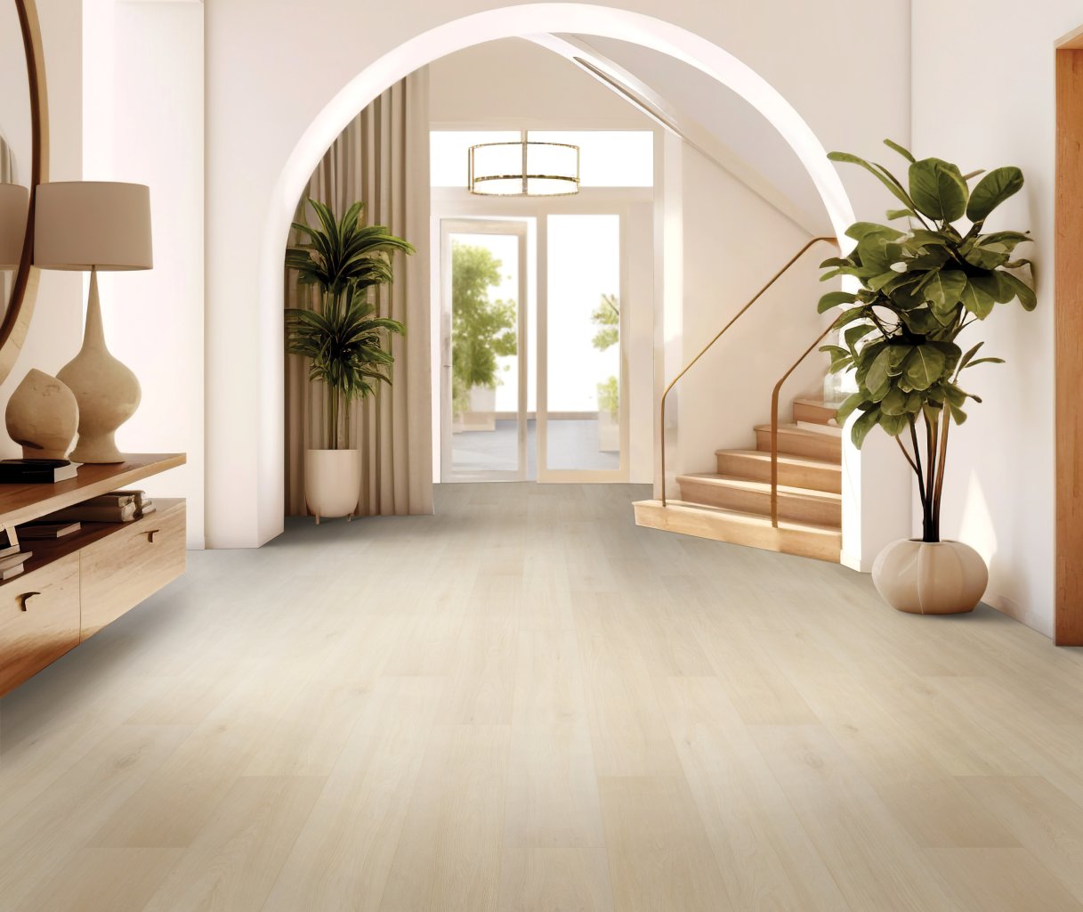 Worldwide Flooring Design Center BELLELUXE - DOVE HICKORY BELLELUXE - DOVE HICKORY Karastan Floors