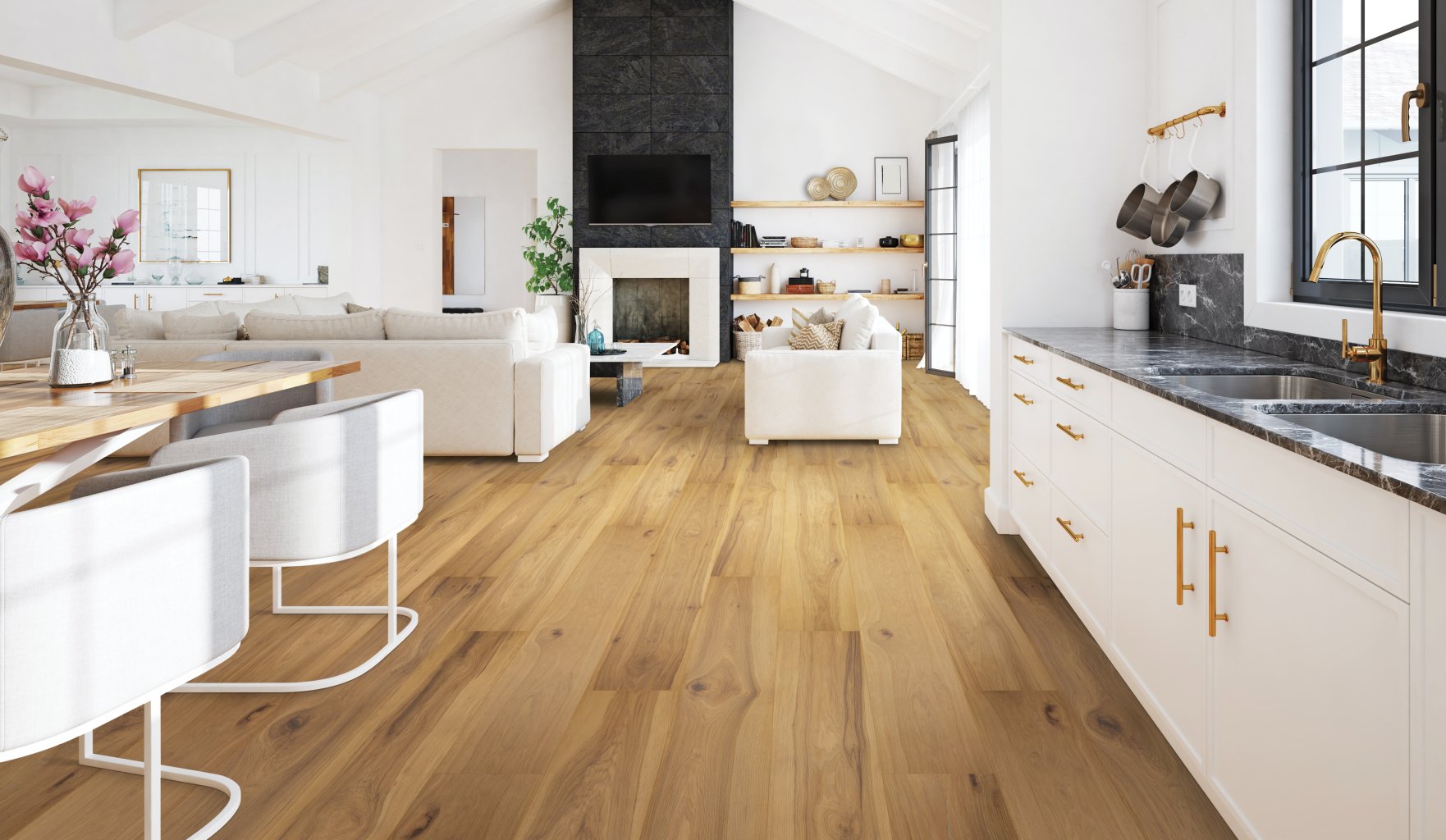 Worldwide Flooring Design Center BELLELUXE - LODGE HICKORY BELLELUXE - LODGE HICKORY Karastan Floors